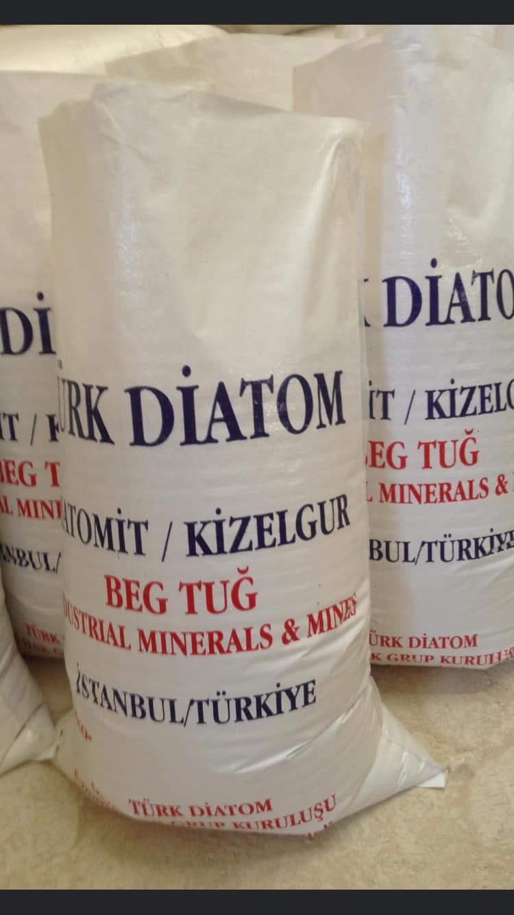 ( Ürünler ) Türk/Diatom Diatomit/Beg Tug Mineral Diatomit TÜRK